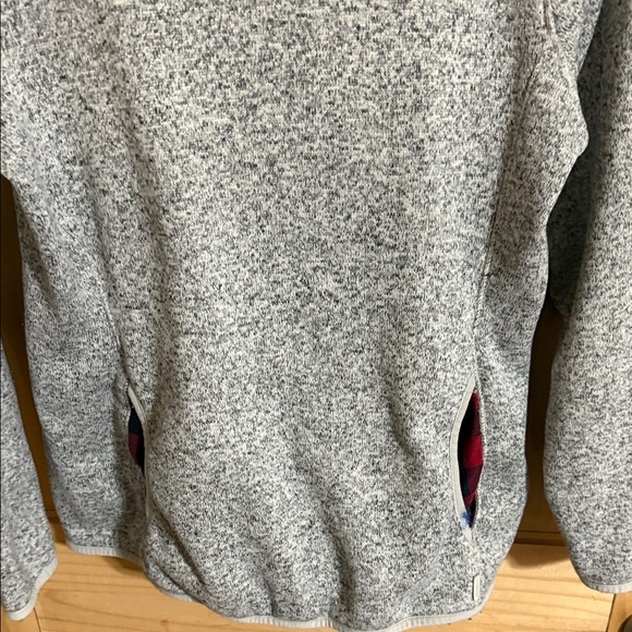 Eddie Bauer Heathered Gray Women's Hoodie - Picture 5 of 7